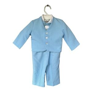 Vintage 12 month blue vintage pin stripe suit NEW